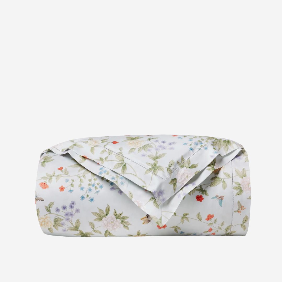 Sferra Luoyang Garden Bed Style, PRODUCT: Duvet Cover—Twin