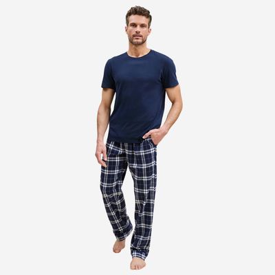 Petite Plume Men&#39;s Brushed Twill Pajama Pant