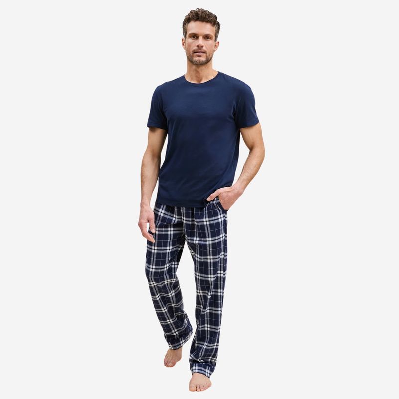 Petite Plume Men&#39;s Brushed Twill Pajama Pant
