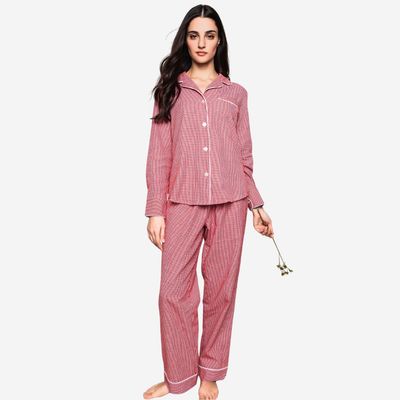 Petite Plume Women&#39;s Flannel Pajama Set