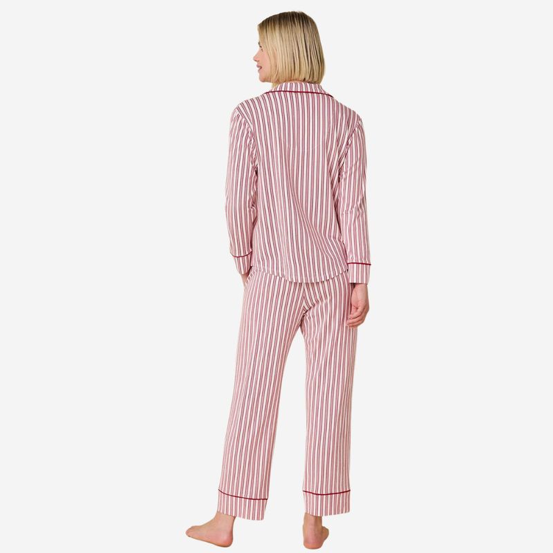 The Cat's Pajamas Holiday Stripe Pima Knit