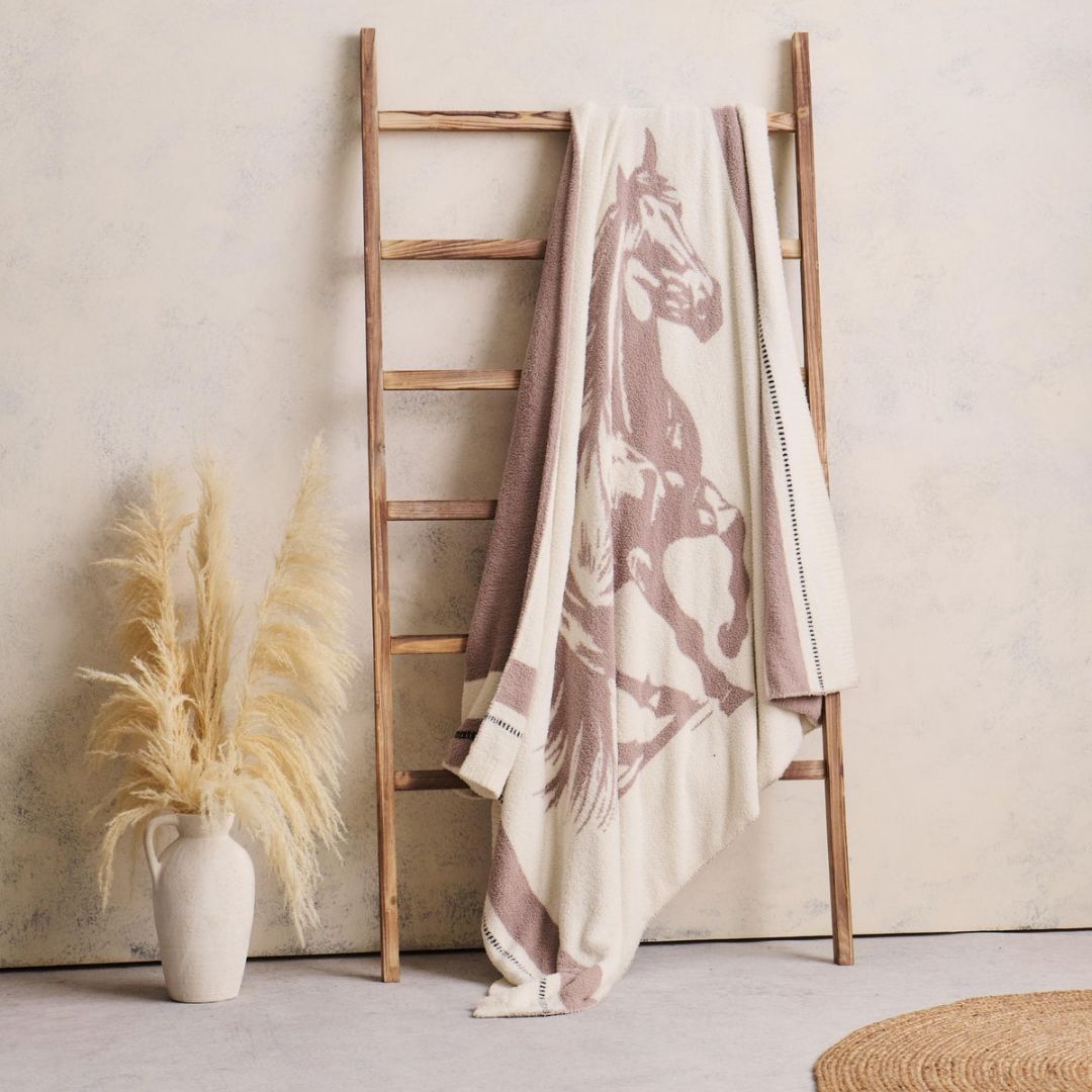 Barefoot Dreams CozyChic Stallion Throw