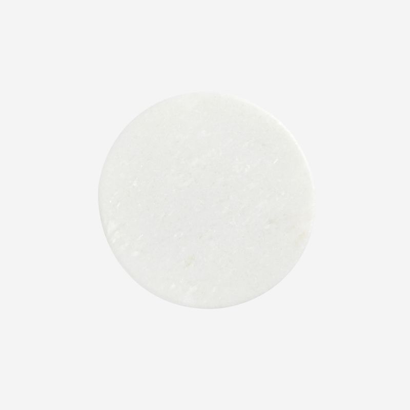 LAFCO Candle Lid in White Polished Marble