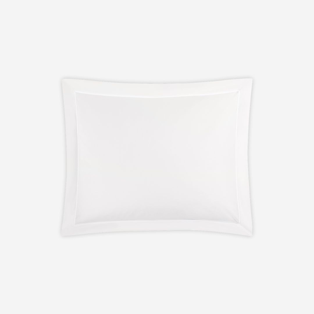 Matouk Gatsby Bed Style, COLOR: Bone/White, PRODUCT: Sham—Standard