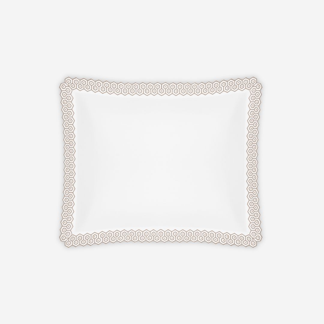 Matouk Felix Bed Style, COLOR: Dune, PRODUCT: Sham—Standard