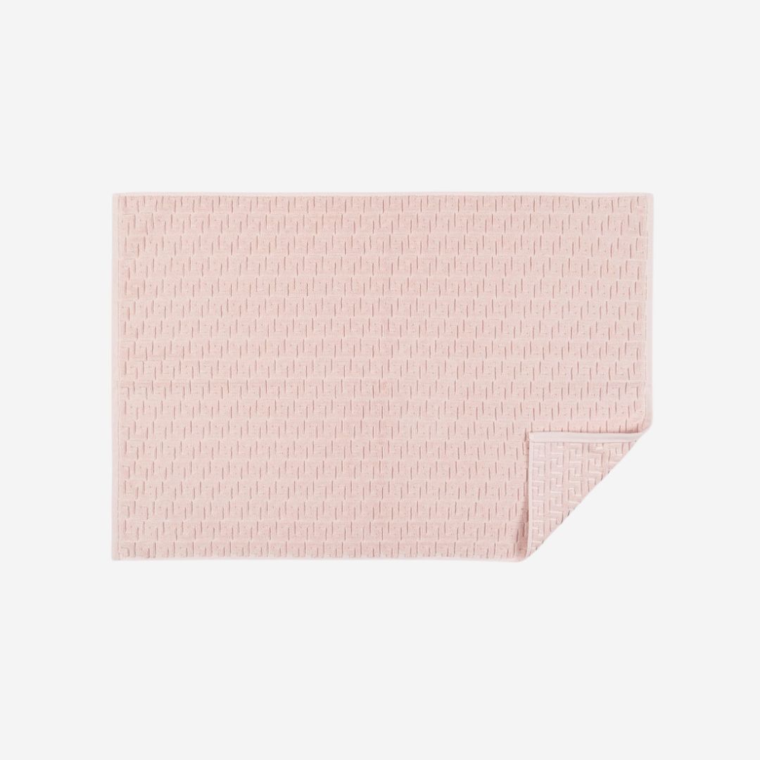 Matouk Athena Tub Mat, COLOR: Blush