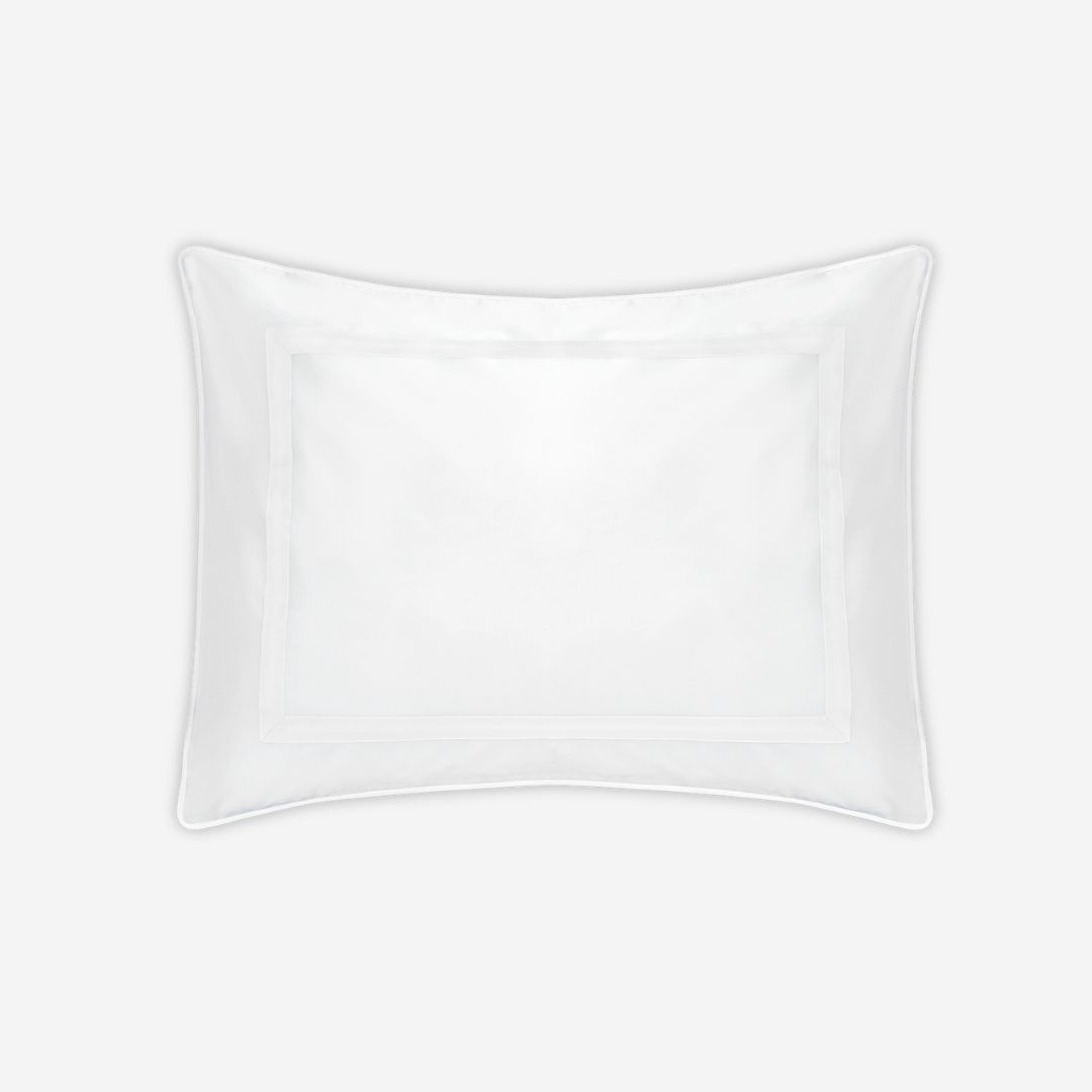 Matouk Louise Bed Style, COLOR: White, PRODUCT: Sham—Standard