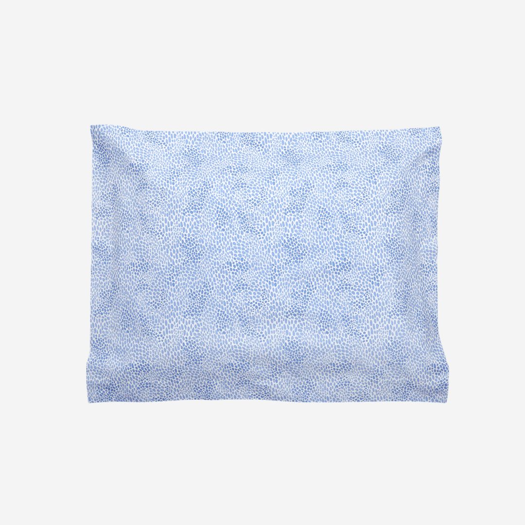 Matouk Nikita Bed Style, COLOR: Azure, PRODUCT: Sham—Standard