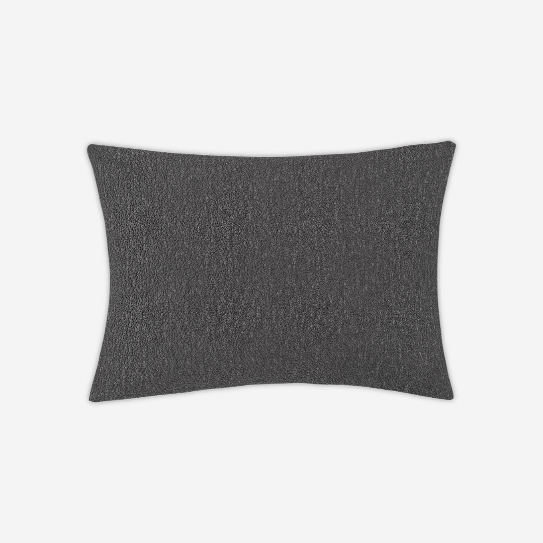 Matouk Malibu Bed Style, COLOR: Charcoal, PRODUCT: Sham—Standard