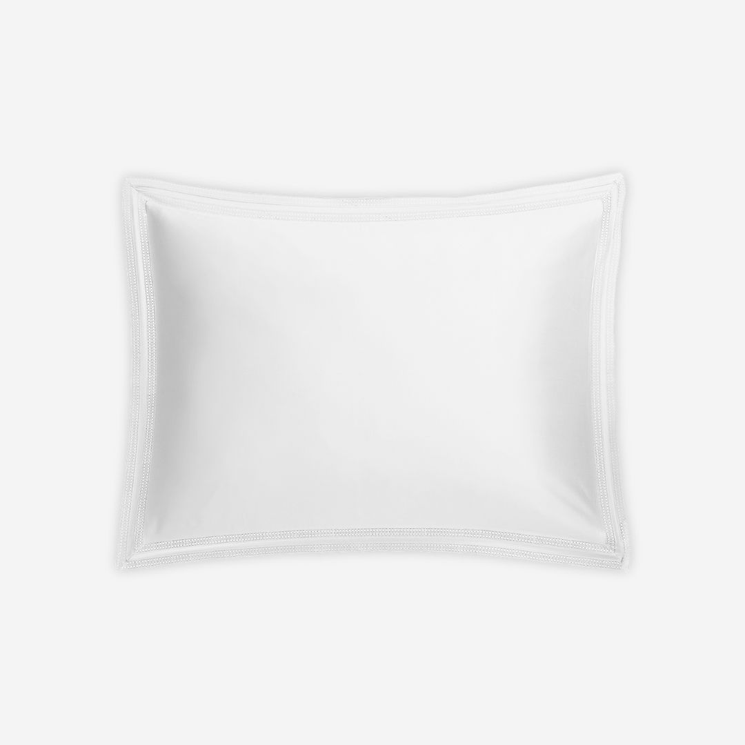 Matouk Grace Bed Style, COLOR: White, PRODUCT: Sham—Standard