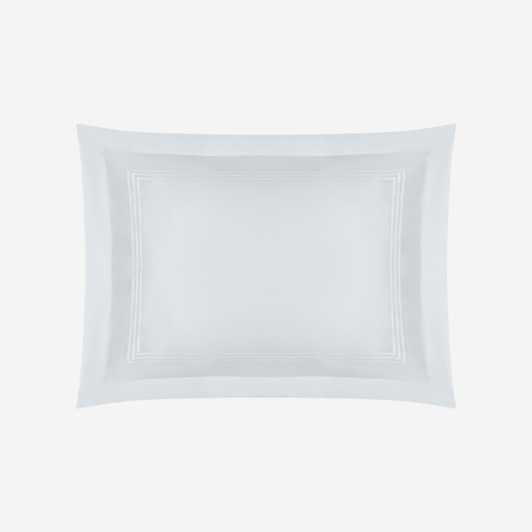 Matouk Bel Tempo Nocturne Bed Style, COLOR: Blue, PRODUCT: Sham—Standard