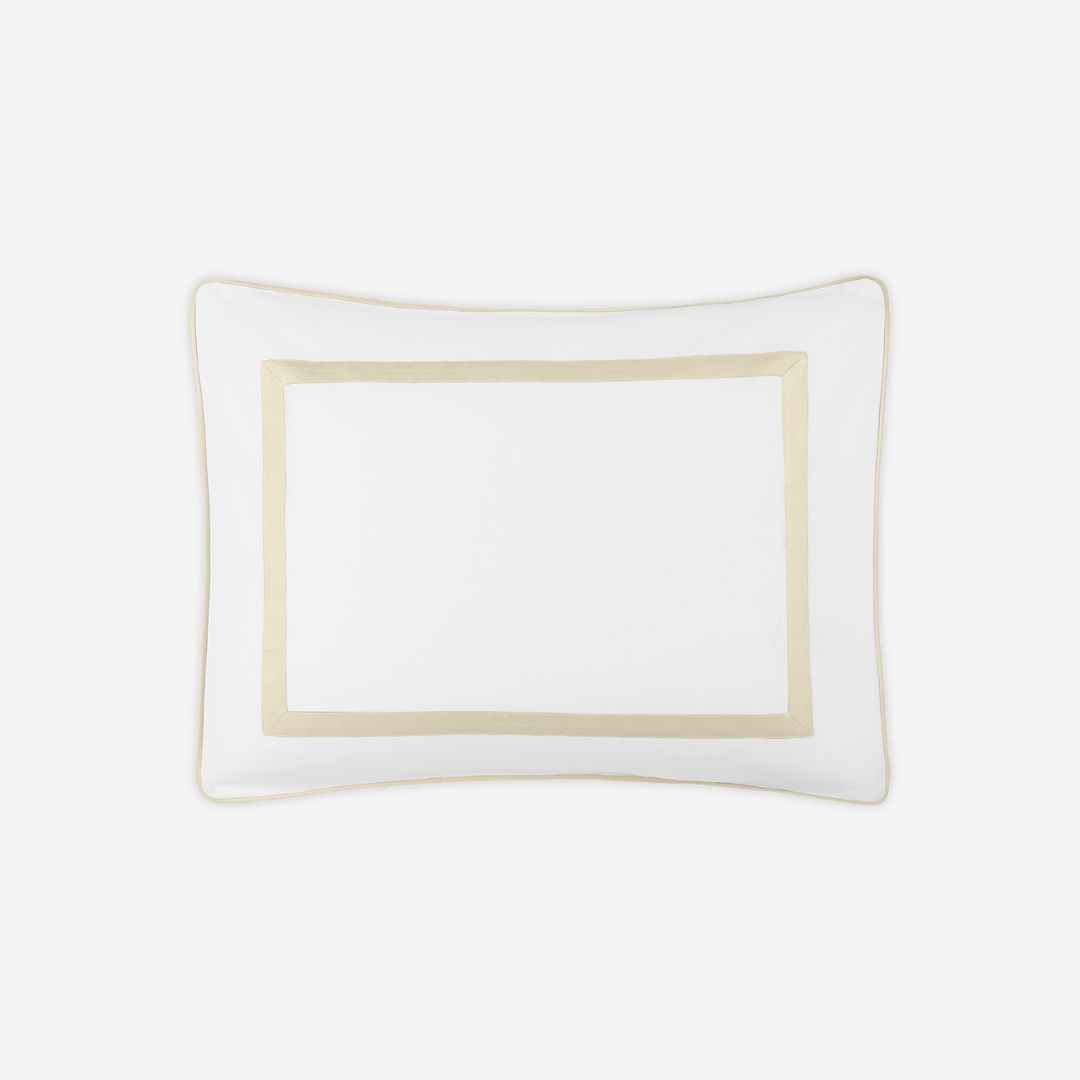 Matouk Louise Pique Bed Style, COLOR: Dune, PRODUCT: Sham—Standard