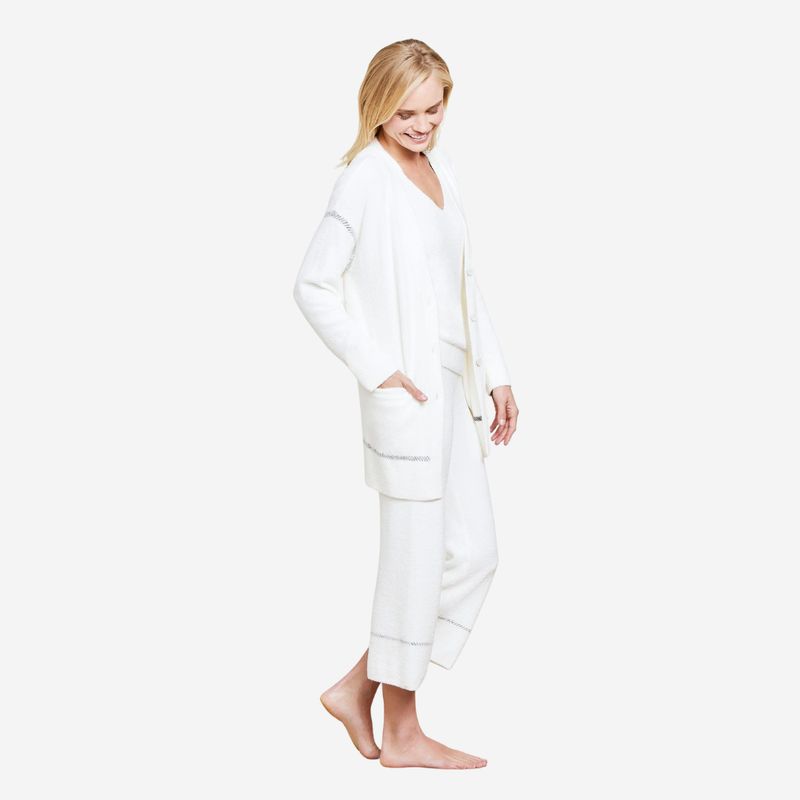 Barefoot Dreams Contrast Stitch Cardigan