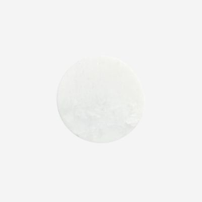 LAFCO Candle Lid in White Polished Marble