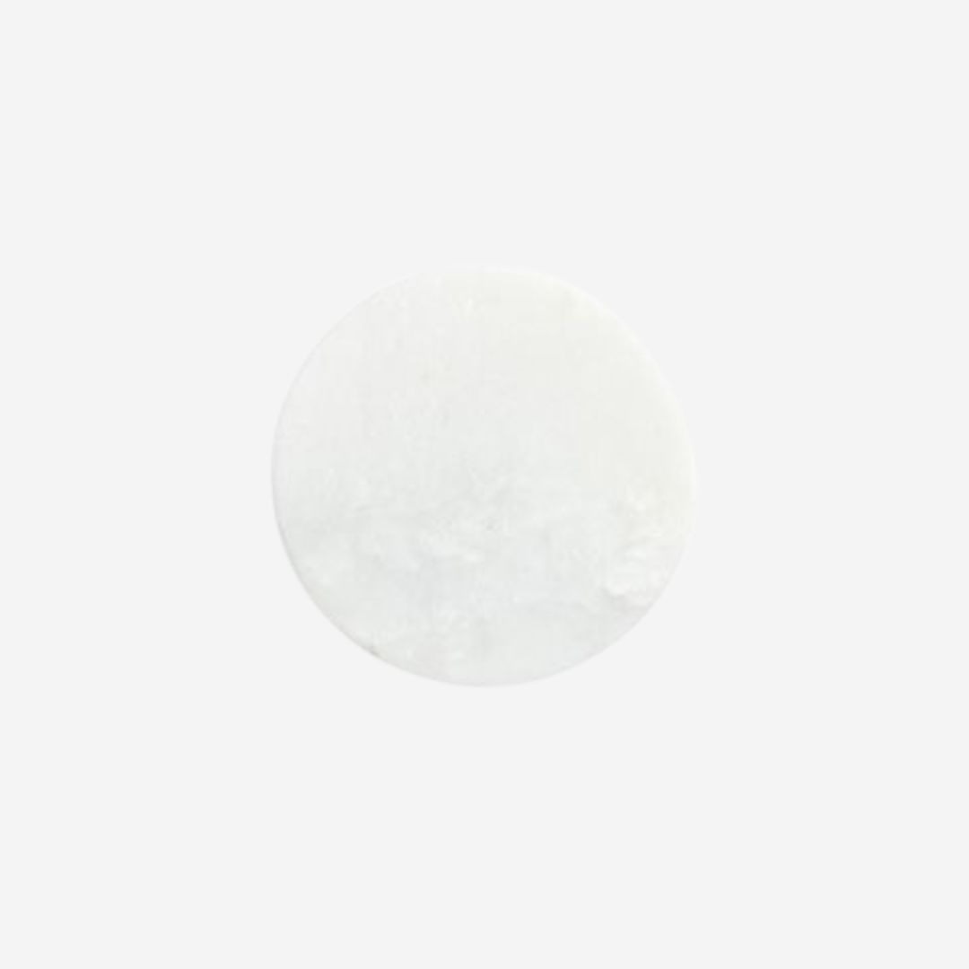 LAFCO Candle Lid in White Polished Marble, SIZE: Classic Candle