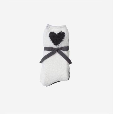 Barefoot Dreams Heart Print Sock Set