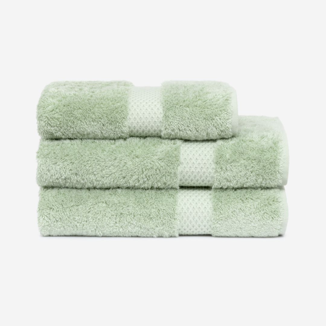 Yves Delorme Etoile Bath Towels, COLOR: NEW Amande, SIZE: Wash Cloth