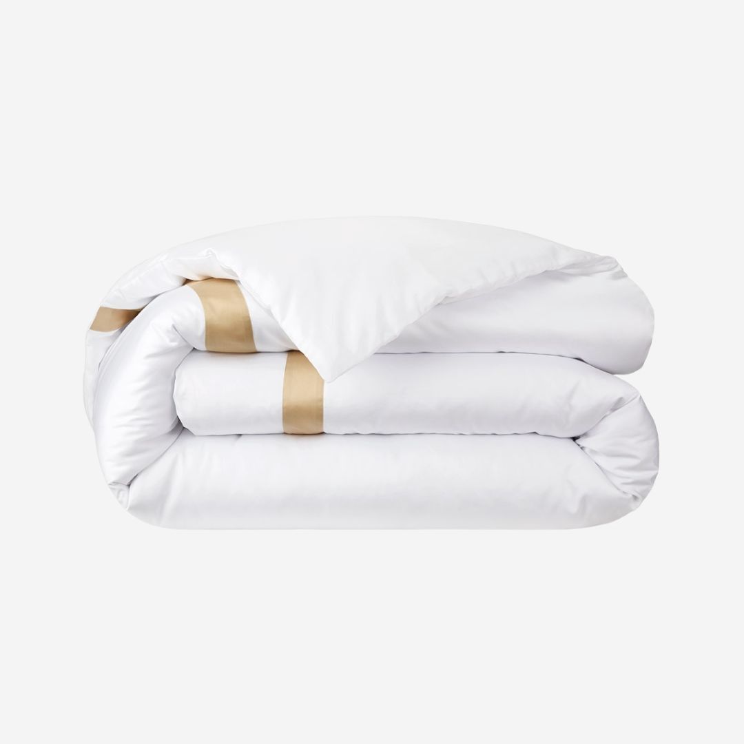 Yves Delorme Linéa, COLOR: Dune, PRODUCT: Duvet Cover—Full/Queen