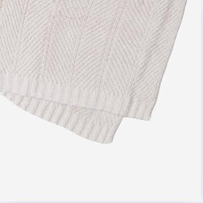 Barefoot Dreams Bamboo CozyChic Herringbone Blanket