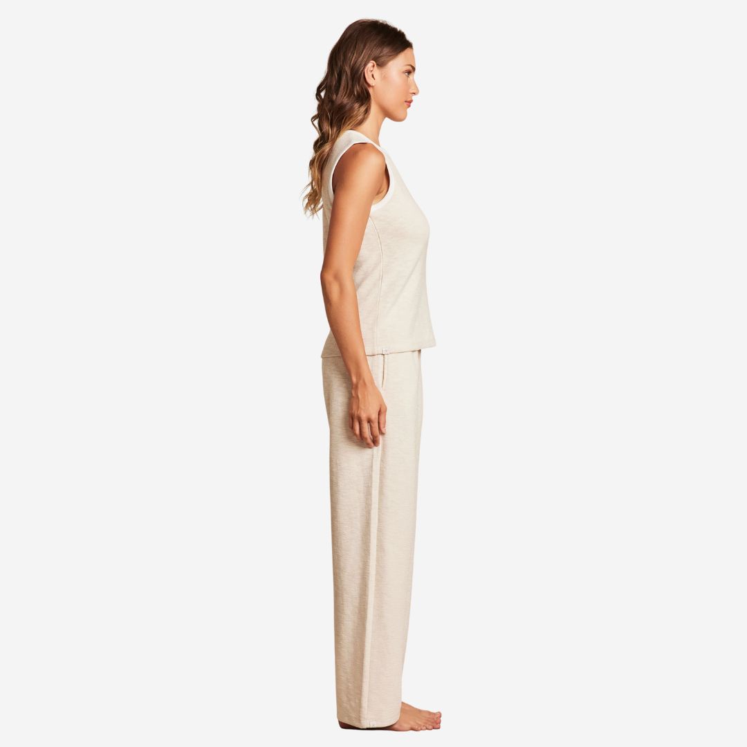 Barefoot Dreams Double Knit Pant, COLOR: Sand Dune, SIZE: X-Small