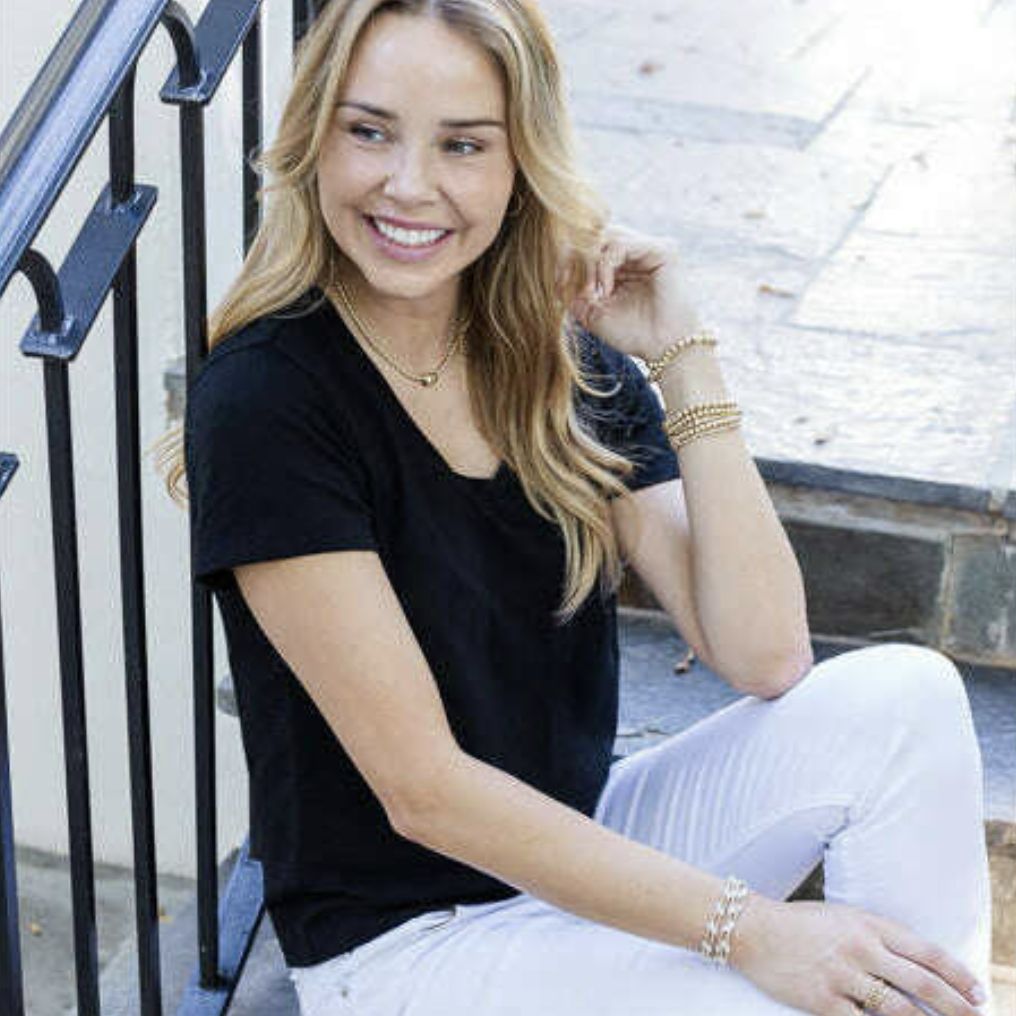 Erin Gray Vintage Low-Key V, COLOR: Black, SIZE: X-Small