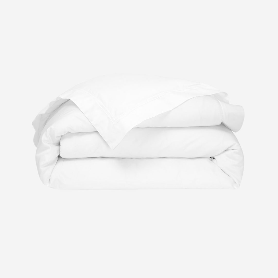 Yves Delorme Triomphe Yves Delorme Triomphe, COLOR: Blanc, PRODUCT: Duvet Cover—Full/Queen