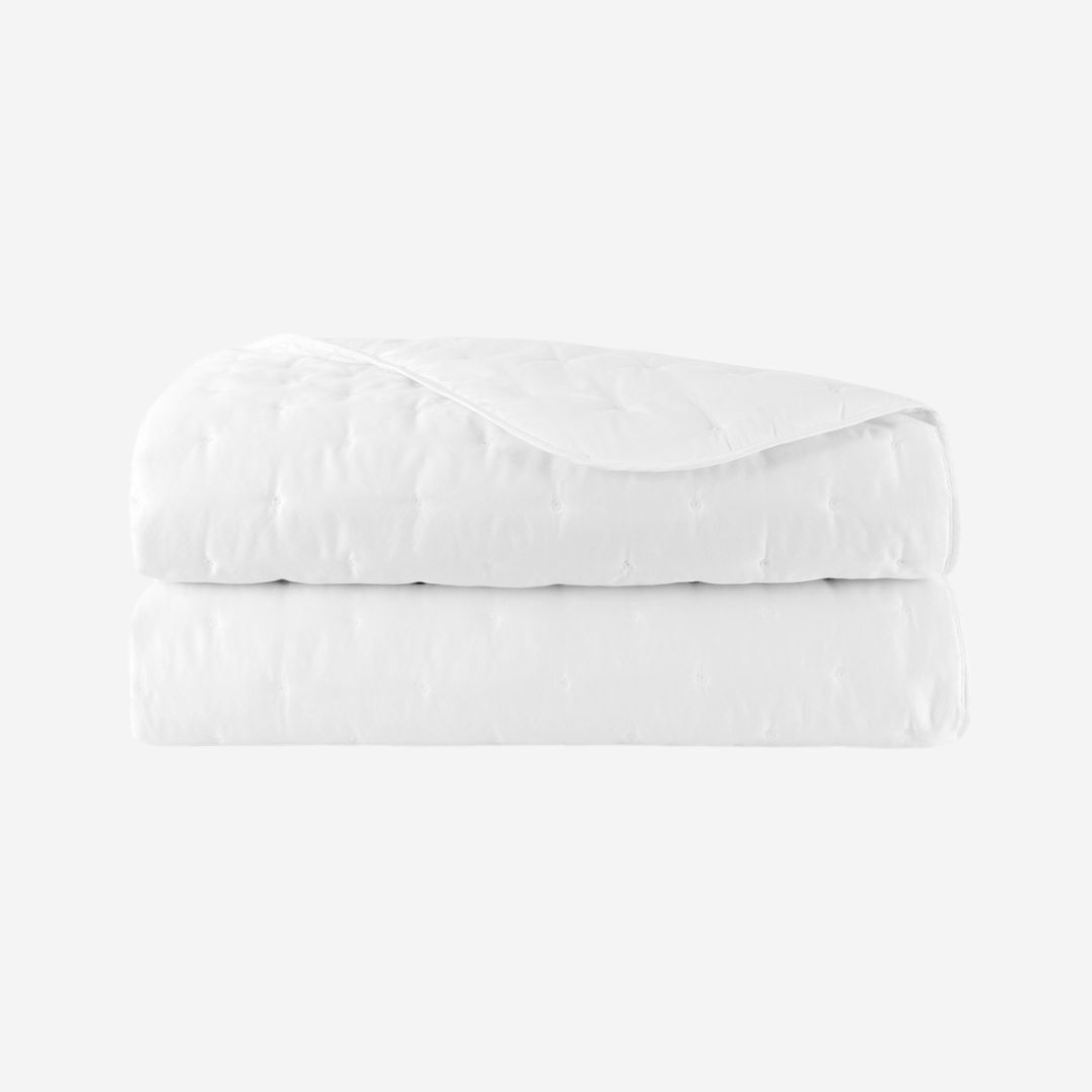 Yves Delorme Triomphe Coverlets &amp; Quilted Shams, COLOR: Blanc, PRODUCT: Quilted Coverlet—King