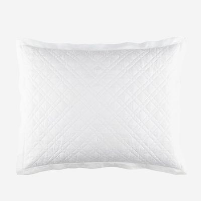 Pine Cone Hill Washed Linen Quilted Sham