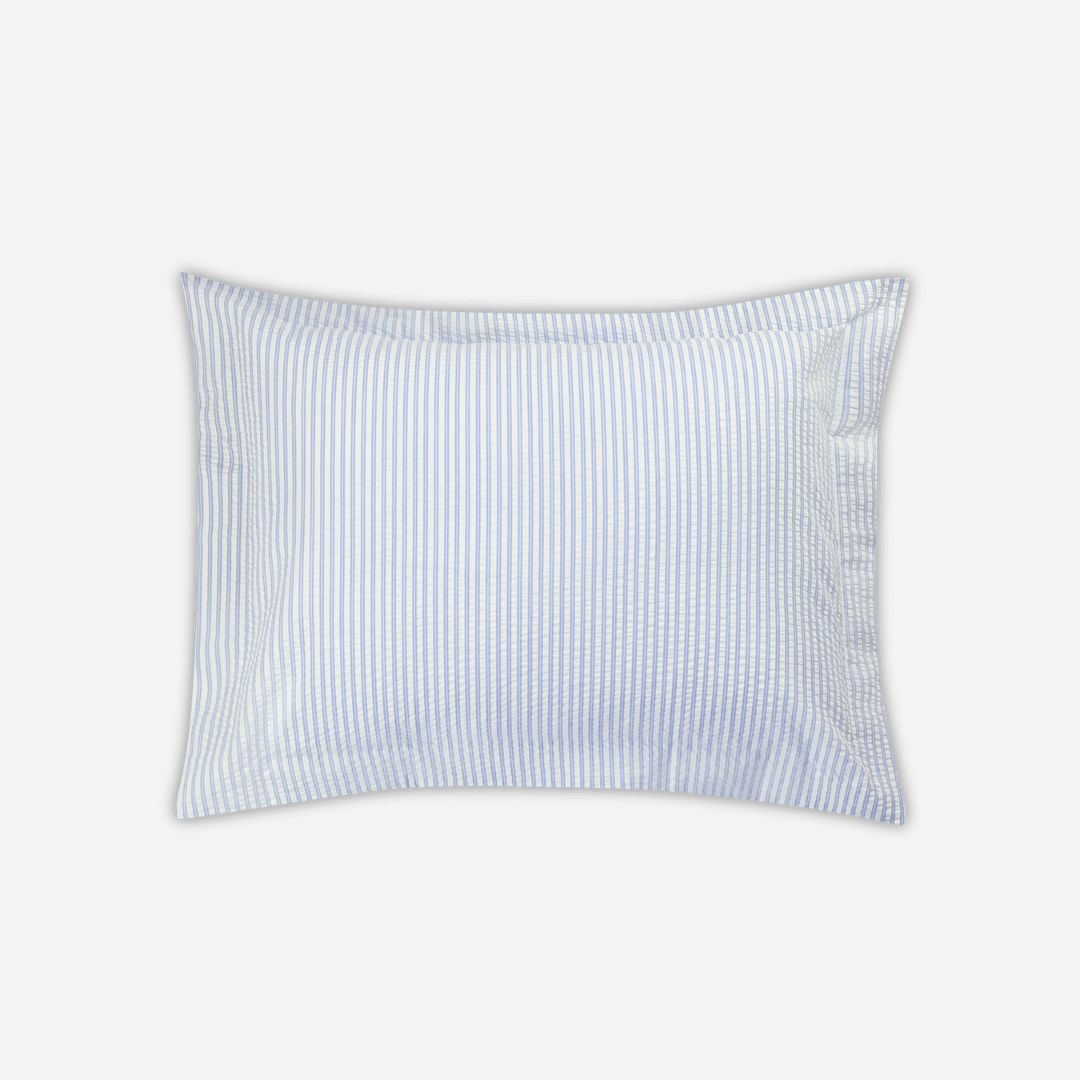 Matouk Matteo Bed Style, COLOR: Azure, PRODUCT: Sham—Standard