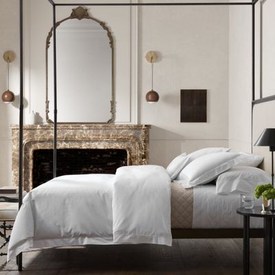 Matouk Bergamo Hemstitch Bed Style