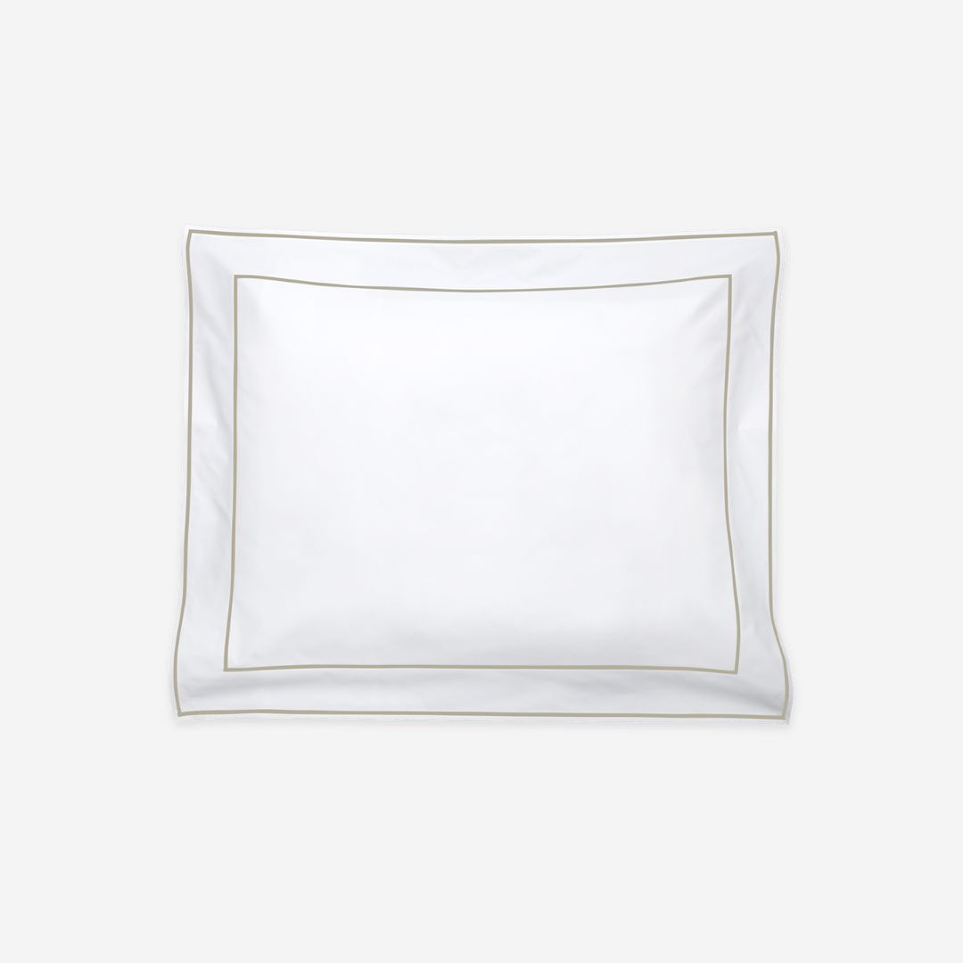 Matouk Ansonia Bed Style, COLOR: Almond, PRODUCT: Sham—Standard