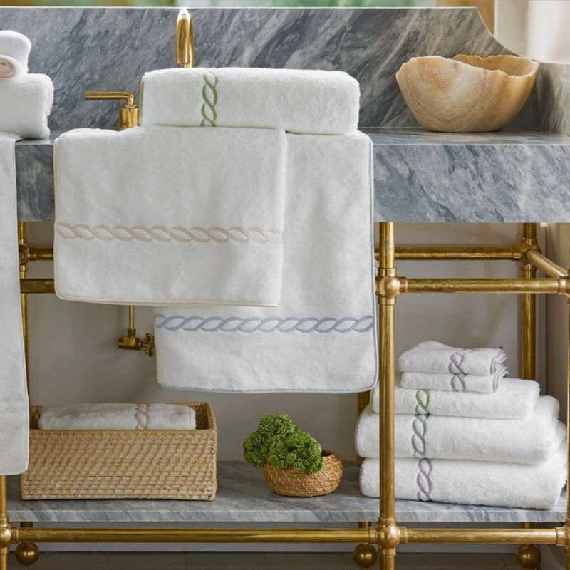 Matouk Classic Chain Tub Mat
