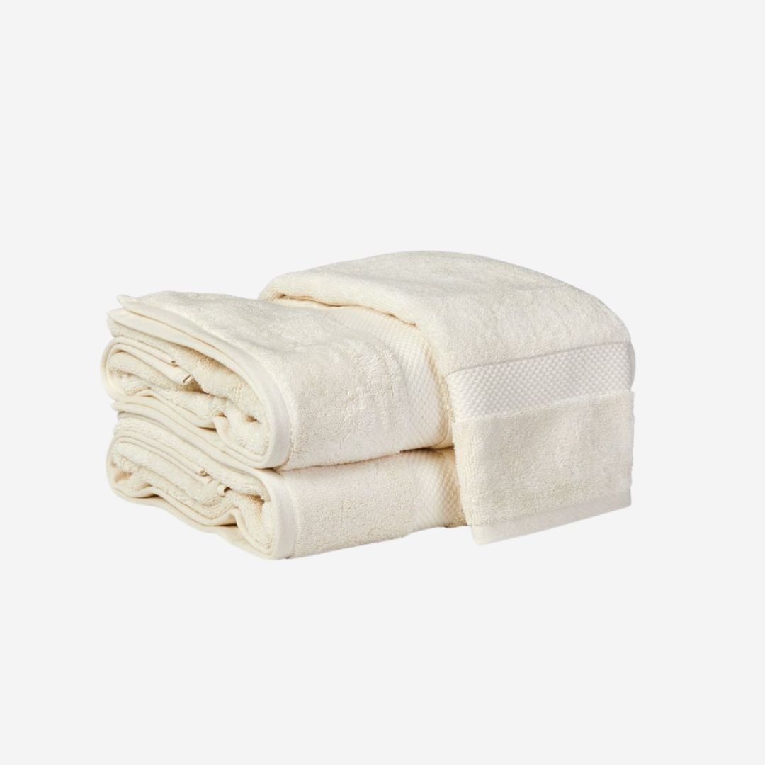 Matouk Guesthouse Bath Towels, COLOR: Cream, SIZE: Wash Cloth