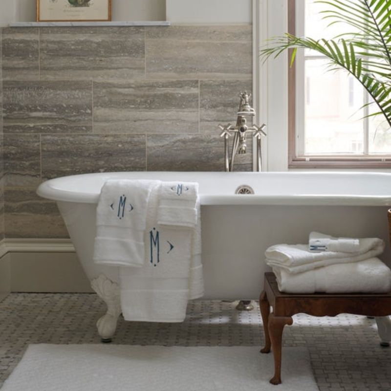 Matouk Lotus Bath Rug