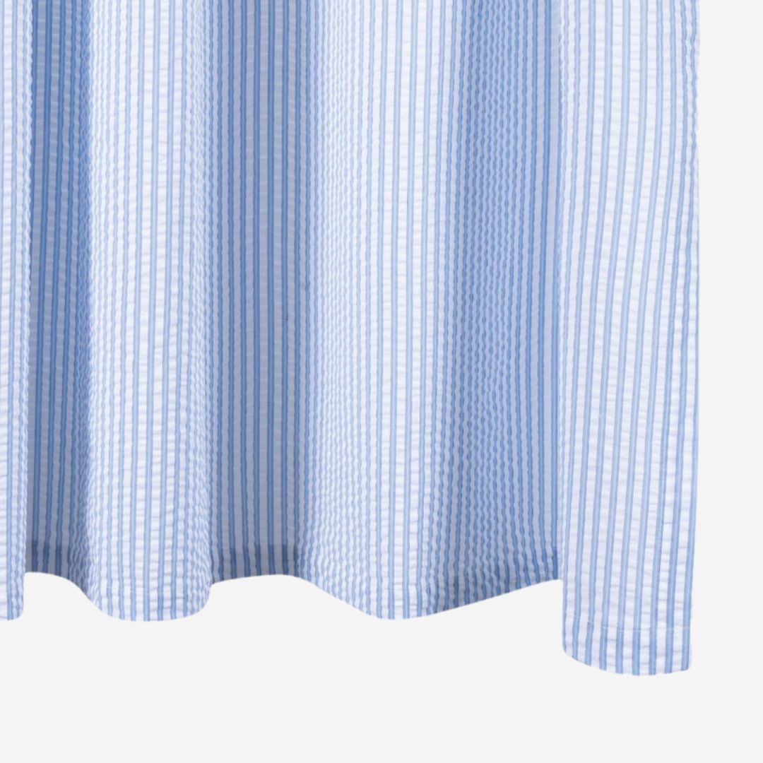Matouk Matteo Shower Curtain, COLOR: Azure