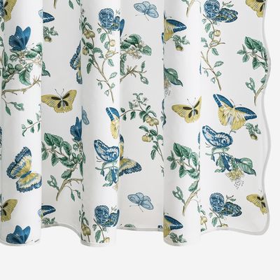 Matouk Baudin Butterfly Shower Curtain