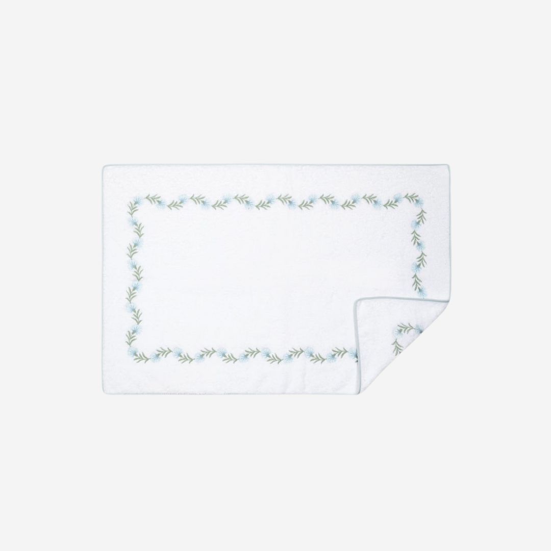 Matouk Daphne Tub Mat, COLOR: Bluebell
