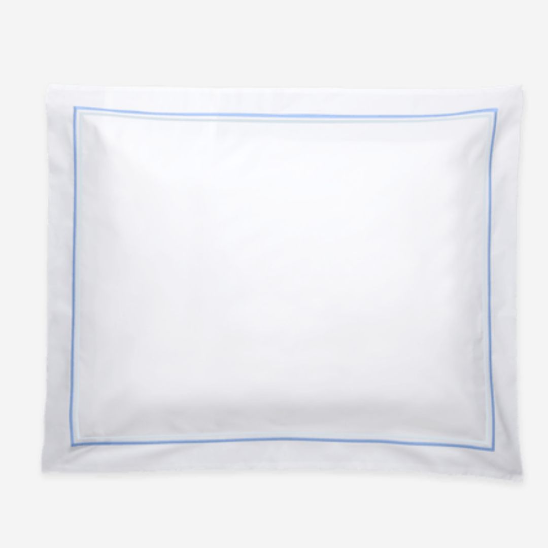 Matouk Essex Bed Style, COLOR: Azure, PRODUCT: Sham—Standard