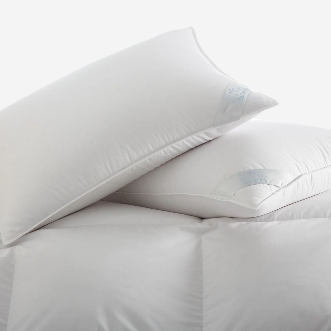 Scandia Down Salzburg Pillow, SIZE: Standard, WEIGHT: Soft—Stomach Sleepers