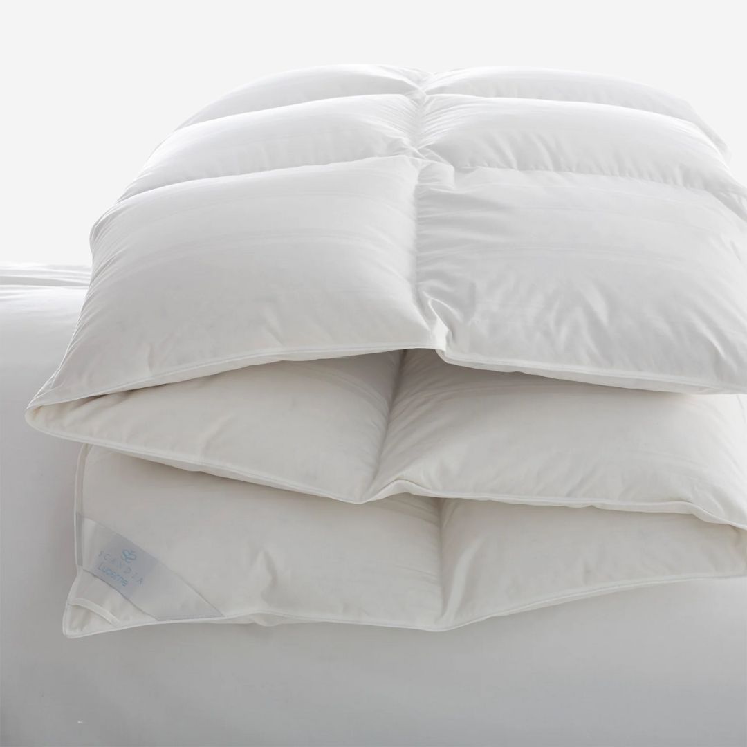 Scandia Down Lucerne Comforter, SIZE: Lux King, WEIGHT: Ultra—Winter