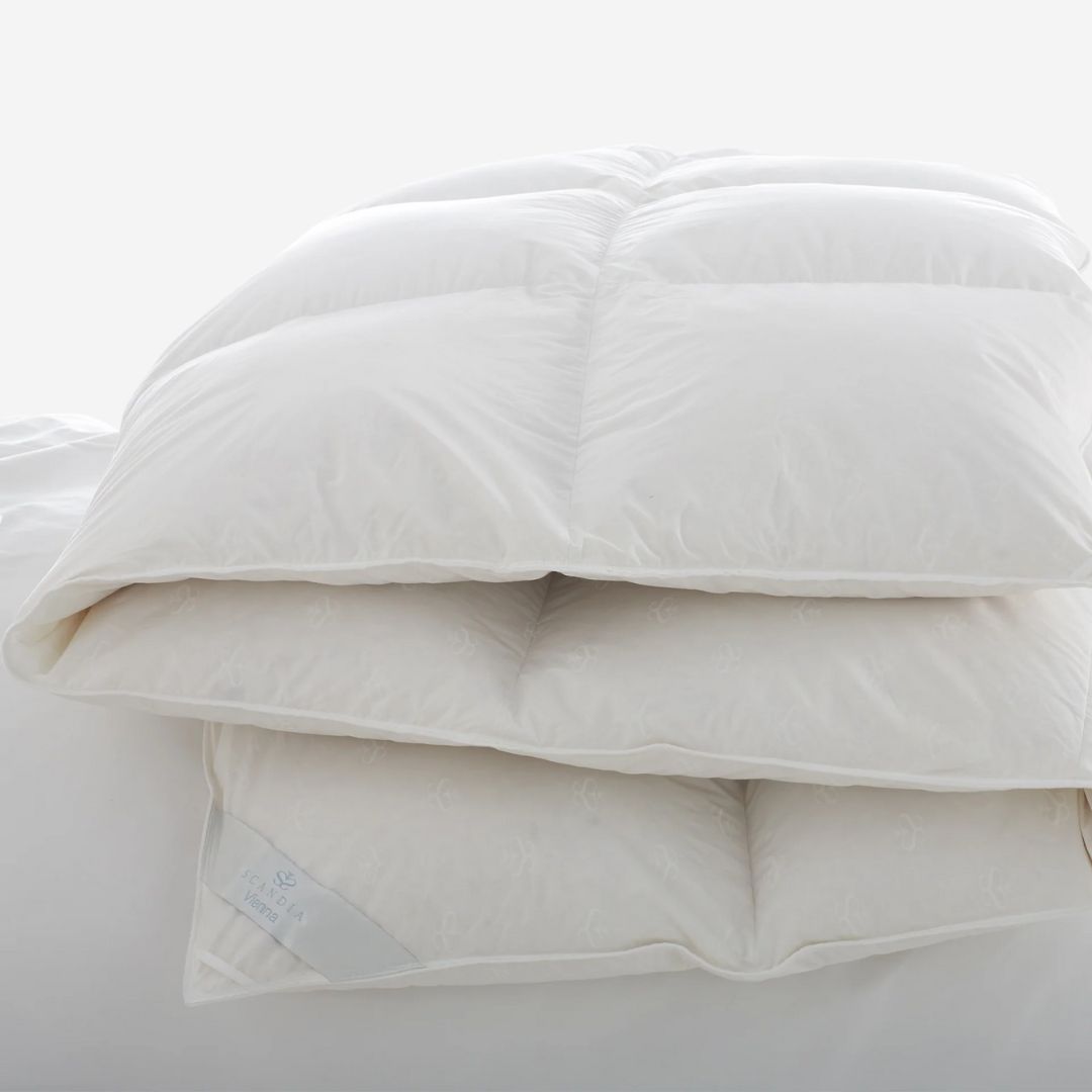 Scandia Down Vienna Comforter, SIZE: Lux King, WEIGHT: Ultra—Winter