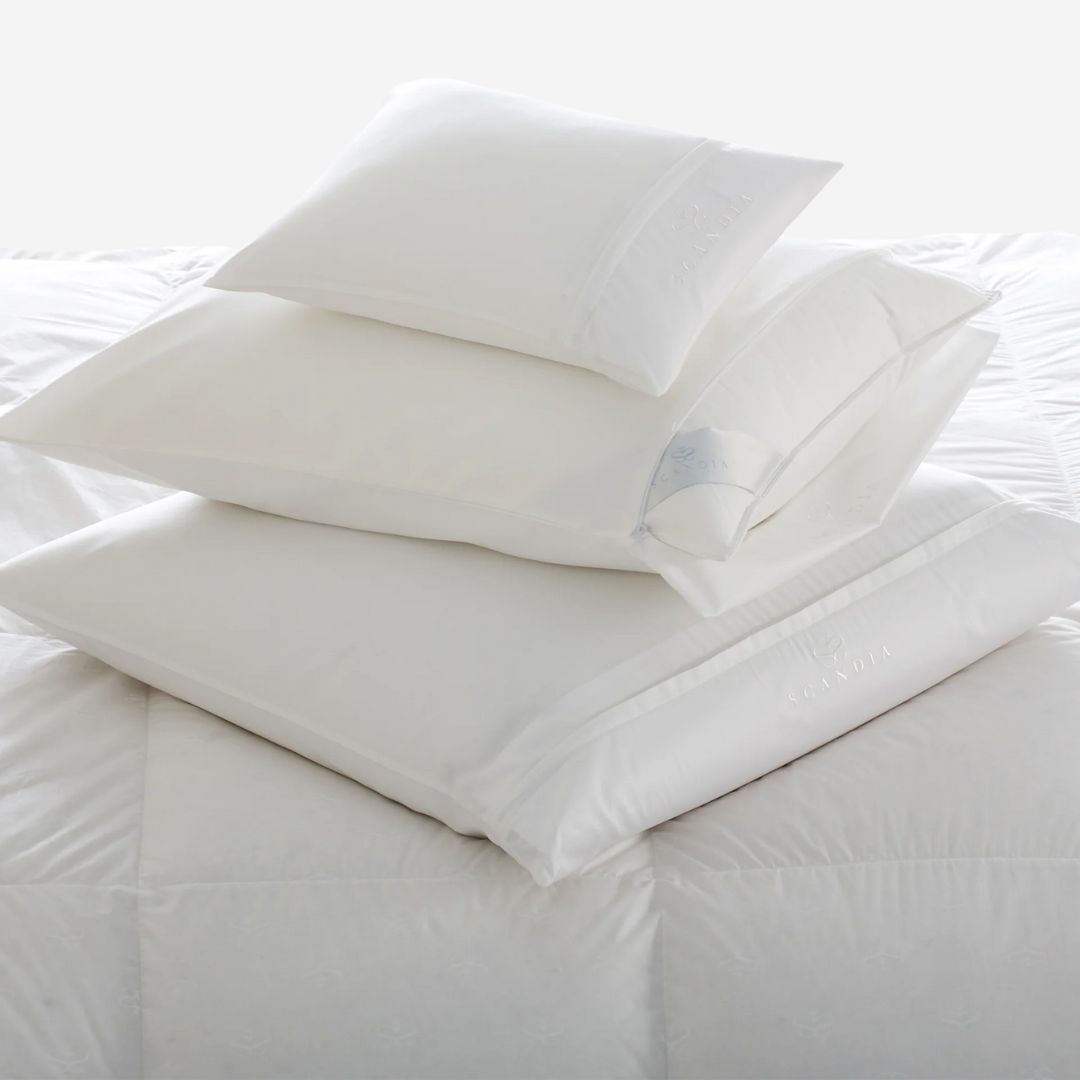 Scandia Down Sateen Deluxe Pillow Protector, SIZE: Standard
