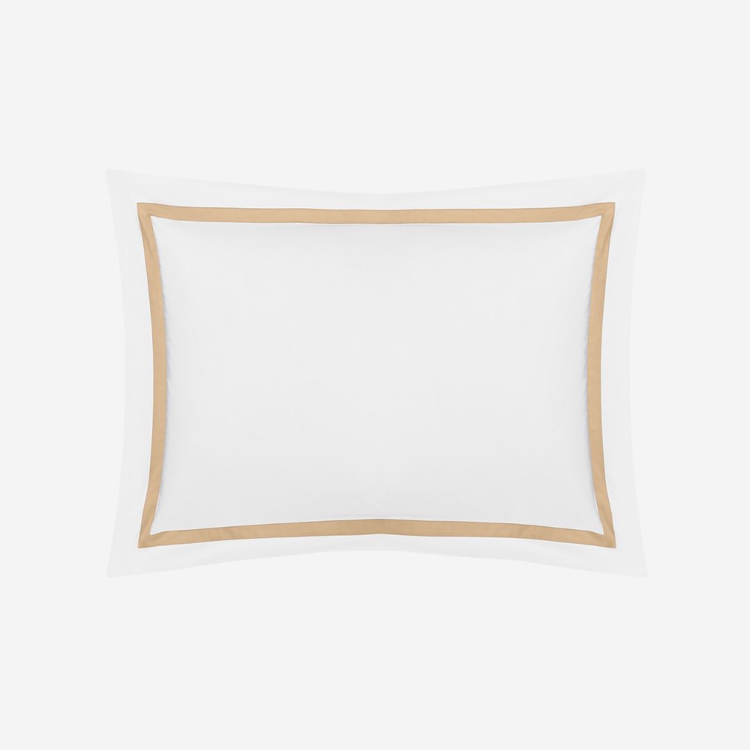 Matouk Lowell Shams—Subtle Neutrals, COLOR: Ambrosia, PRODUCT: Sham—Standard