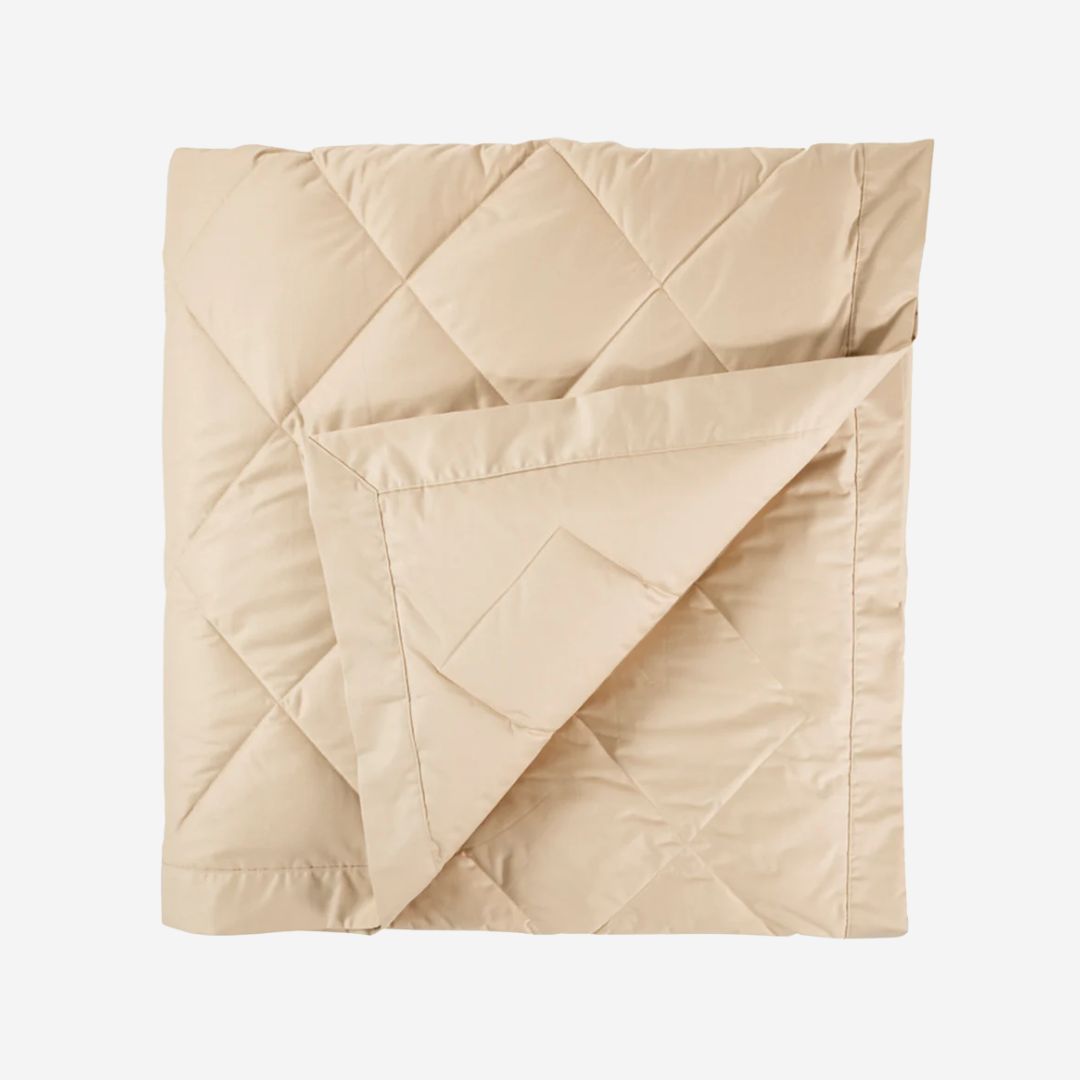 Scandia Down Diamond Quilted Down Blanket, COLOR: Cafe, SIZE: King