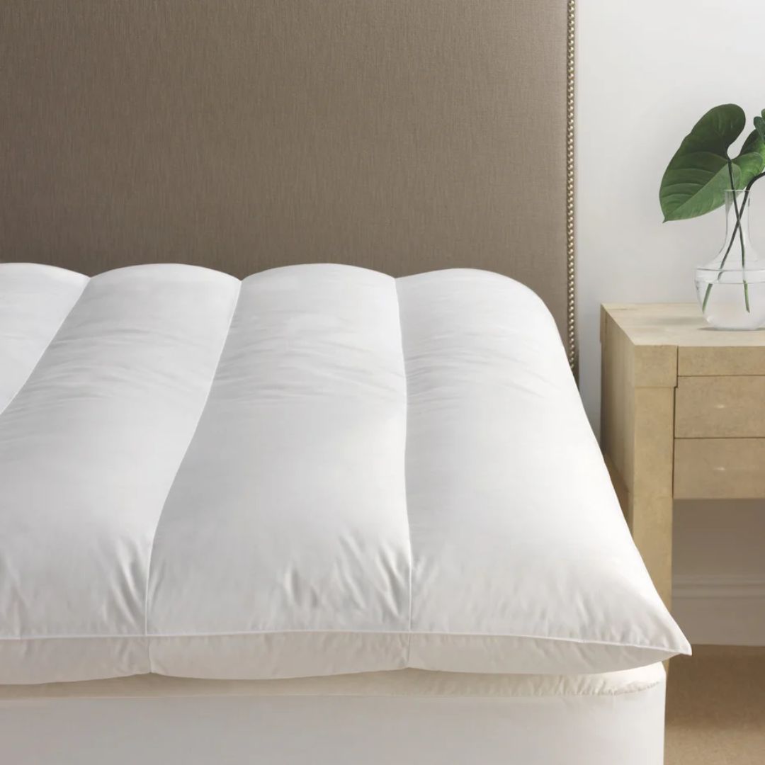 Scandia Down All-Down Featherbed, SIZE: California King