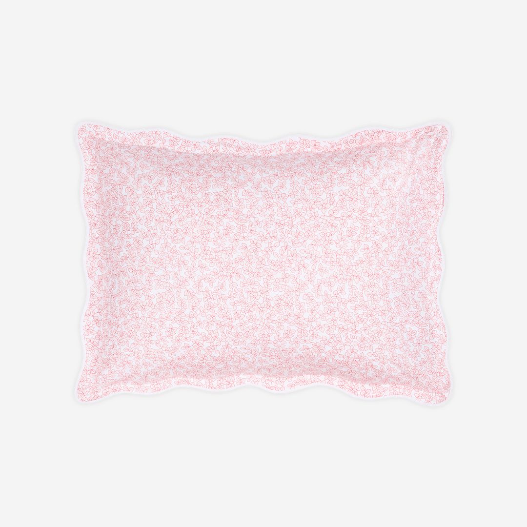 Matouk Margot Bed Style, COLOR: Blush, PRODUCT: Sham—Standard