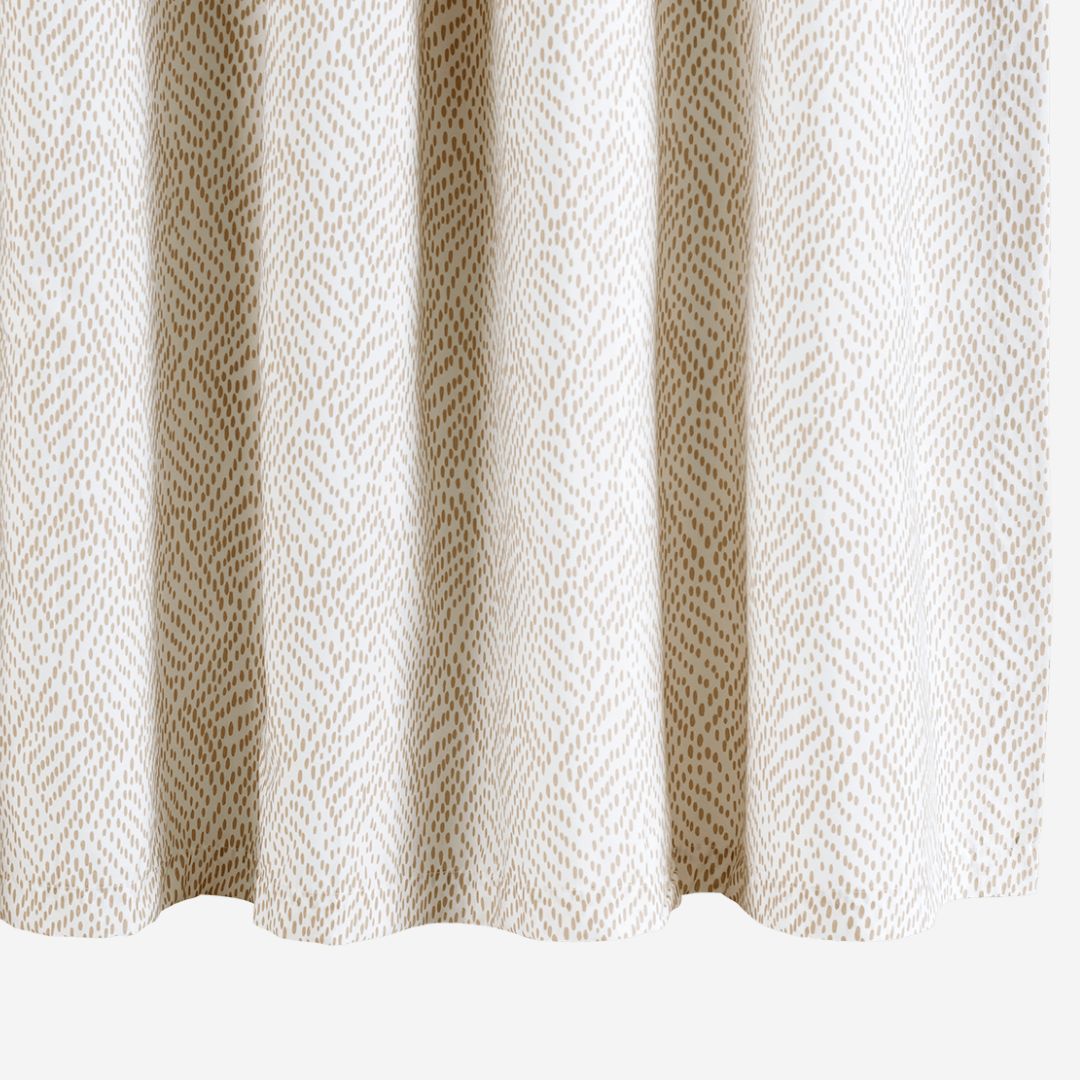 Matouk Duma Diamond Shower Curtain, COLOR: Dune