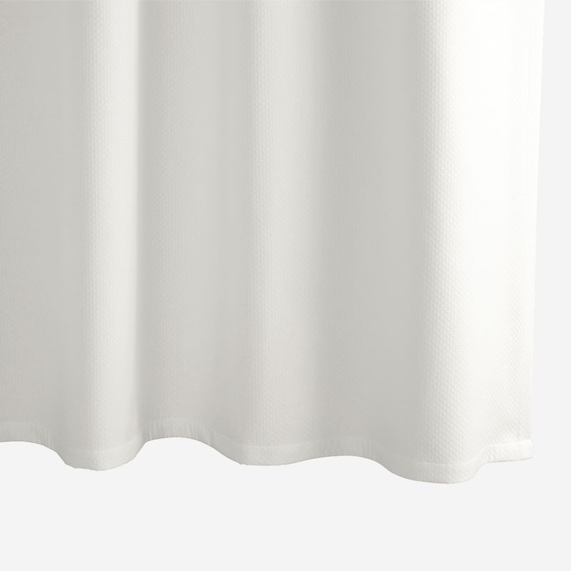 Matouk Diamond Pique Shower Curtain