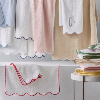 Matouk Cairo Scallop Bath Towels
