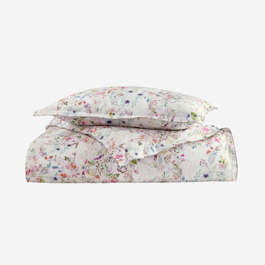 Peacock Alley Chloe Floral Bed Style, PRODUCT: Duvet Cover—King